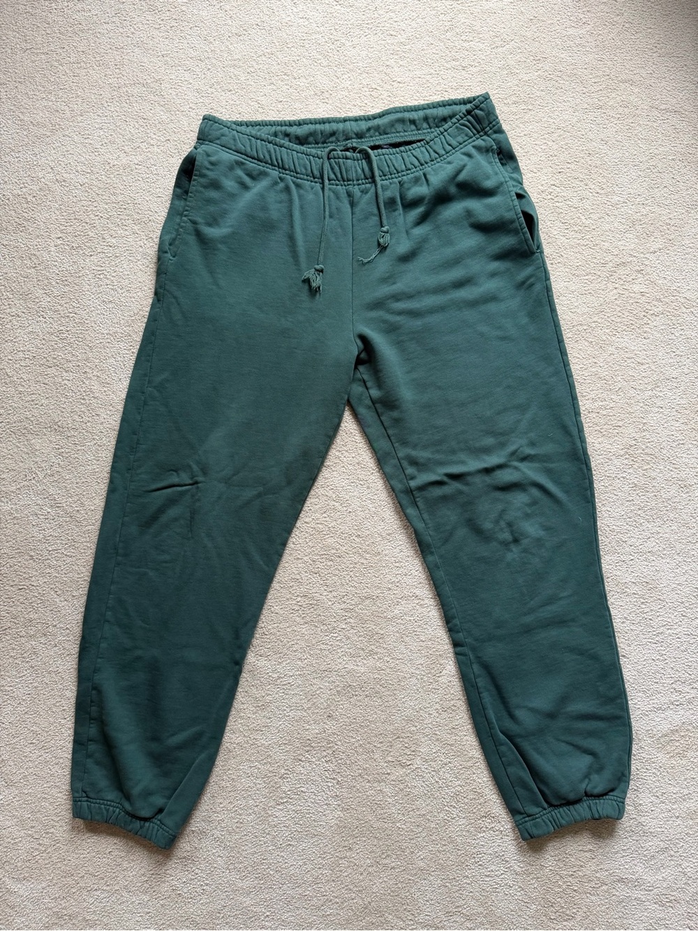 JADED London Forest Green Drawstring Joggers